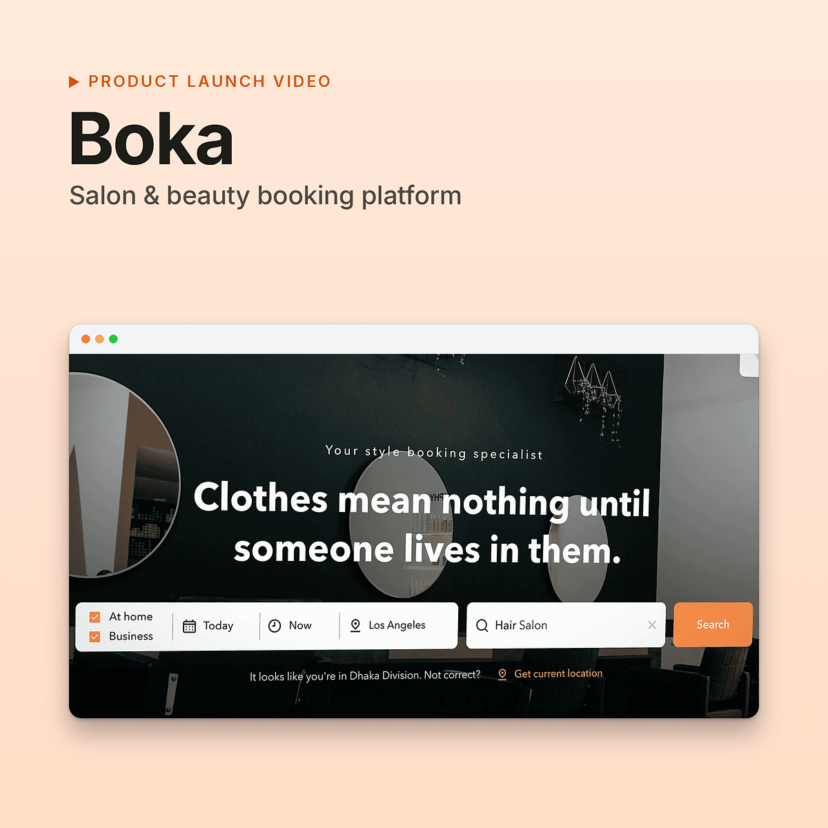 Boka preview: salon and beauty booking platform